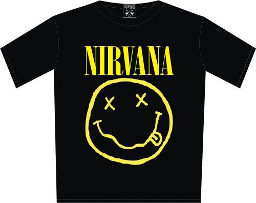 Camiseta Nirvana logo