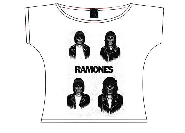 Gola canoa Ramones caveiras