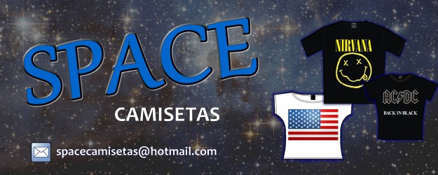 Space :: camisetas